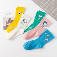2018 Cotton Cute Animal Jacquard Women's Socks Long Colorful Funny Socks Women Girls Multicolor Socks